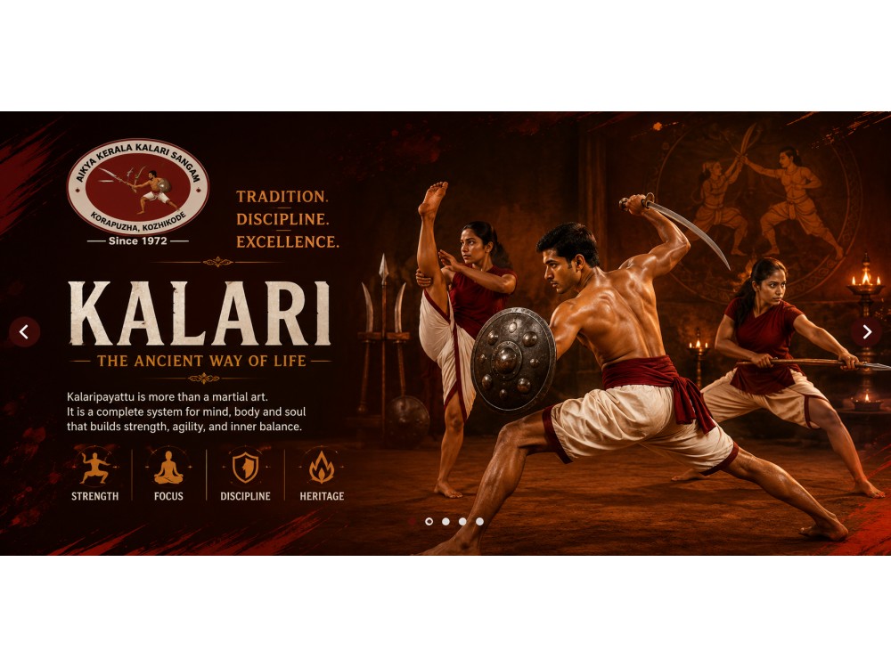 Kalaripayattu practice